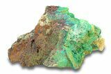 Forest Green Conichalcite on Chrysocolla - Namibia #285062-1